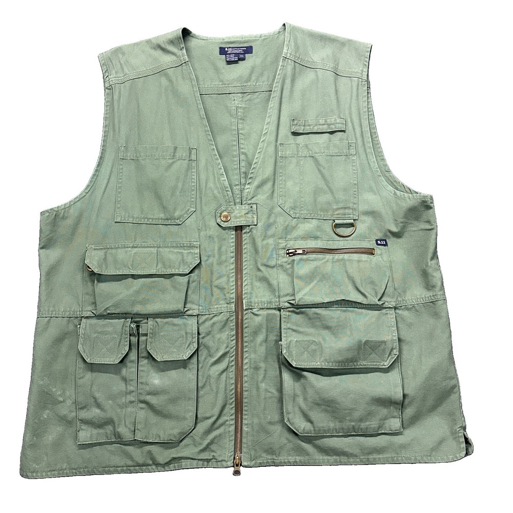 511 Tactical Vest Mens XXL Series 80001 Hunting Cargo Pockets Utility Conceal